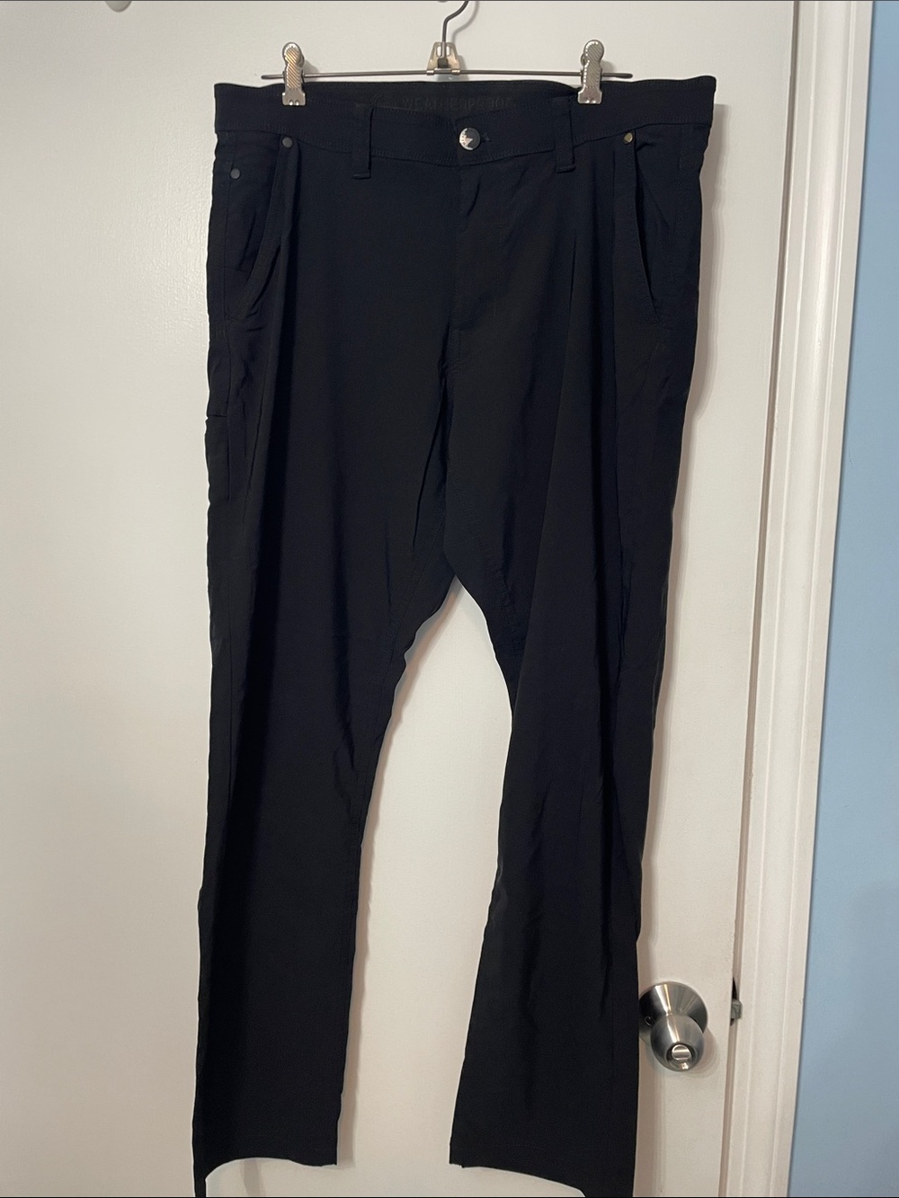 Black casual pants